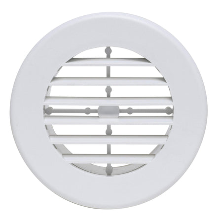 Valterra Valterra A10-3345VP Rotating Heating and A/C Register,White - Outdoor Depot