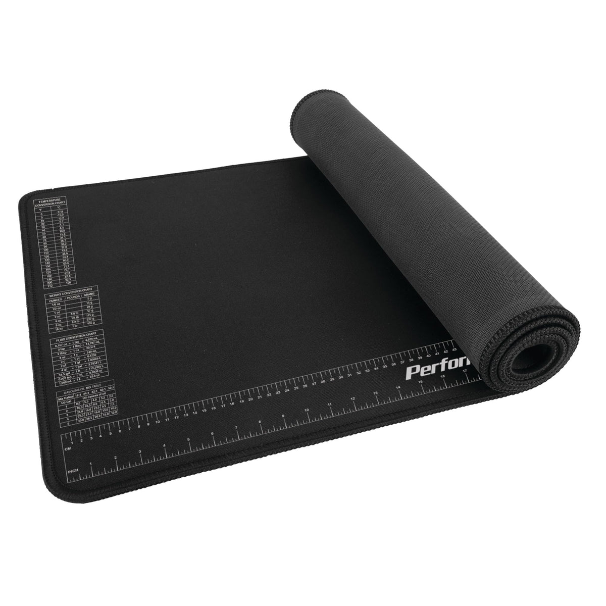 Performance Tool Performance Tool W88977 Neoprene Mat with Ruler and Reference Charts, Chemical Resistant, - Outdoor Depot