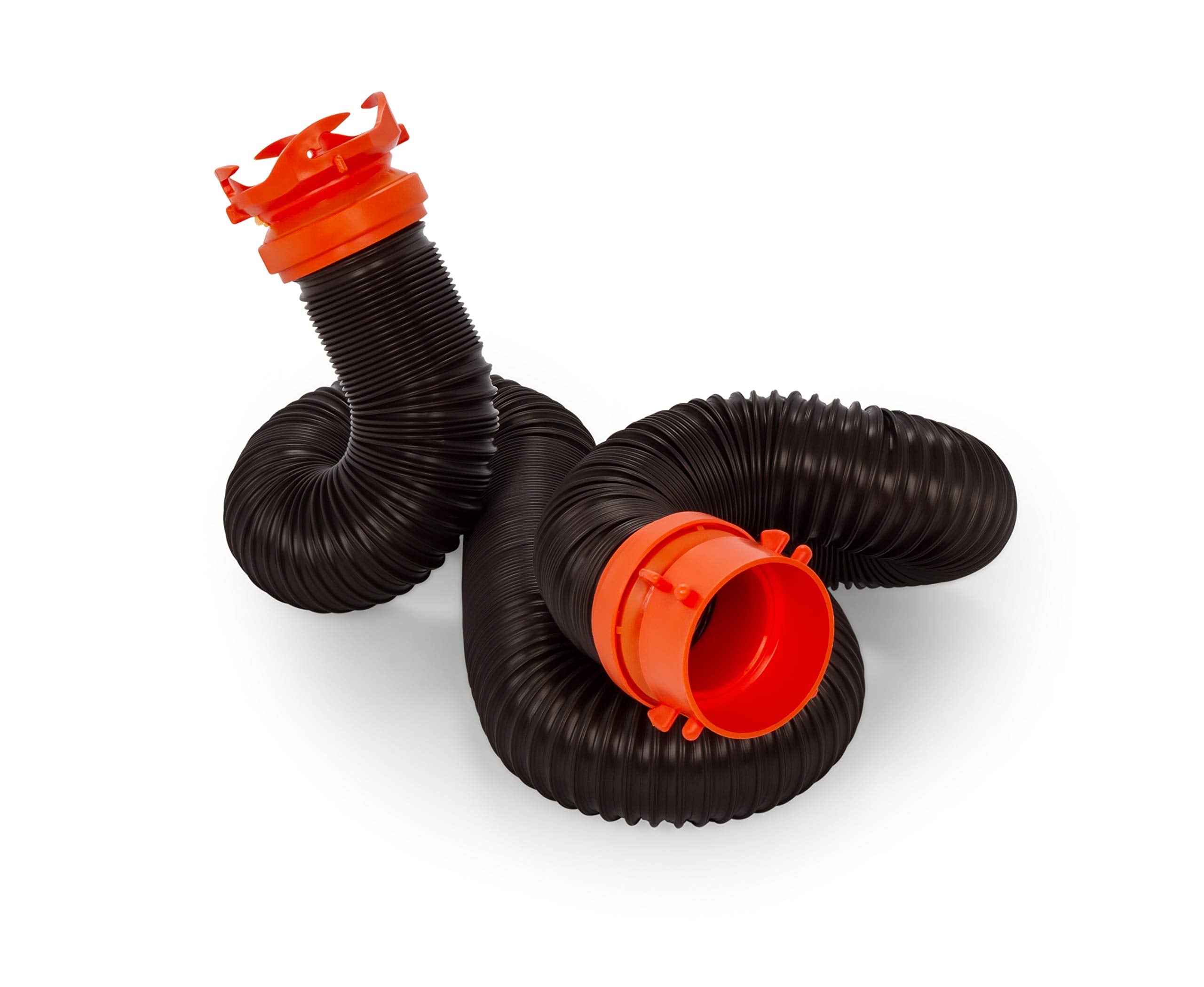 Camco Camco RhinoFLEX Heavy Duty 10ft RV Sewer Hose Extension Kit with Swivel Fitting - Extends Your Sewer - Outdoor Depot