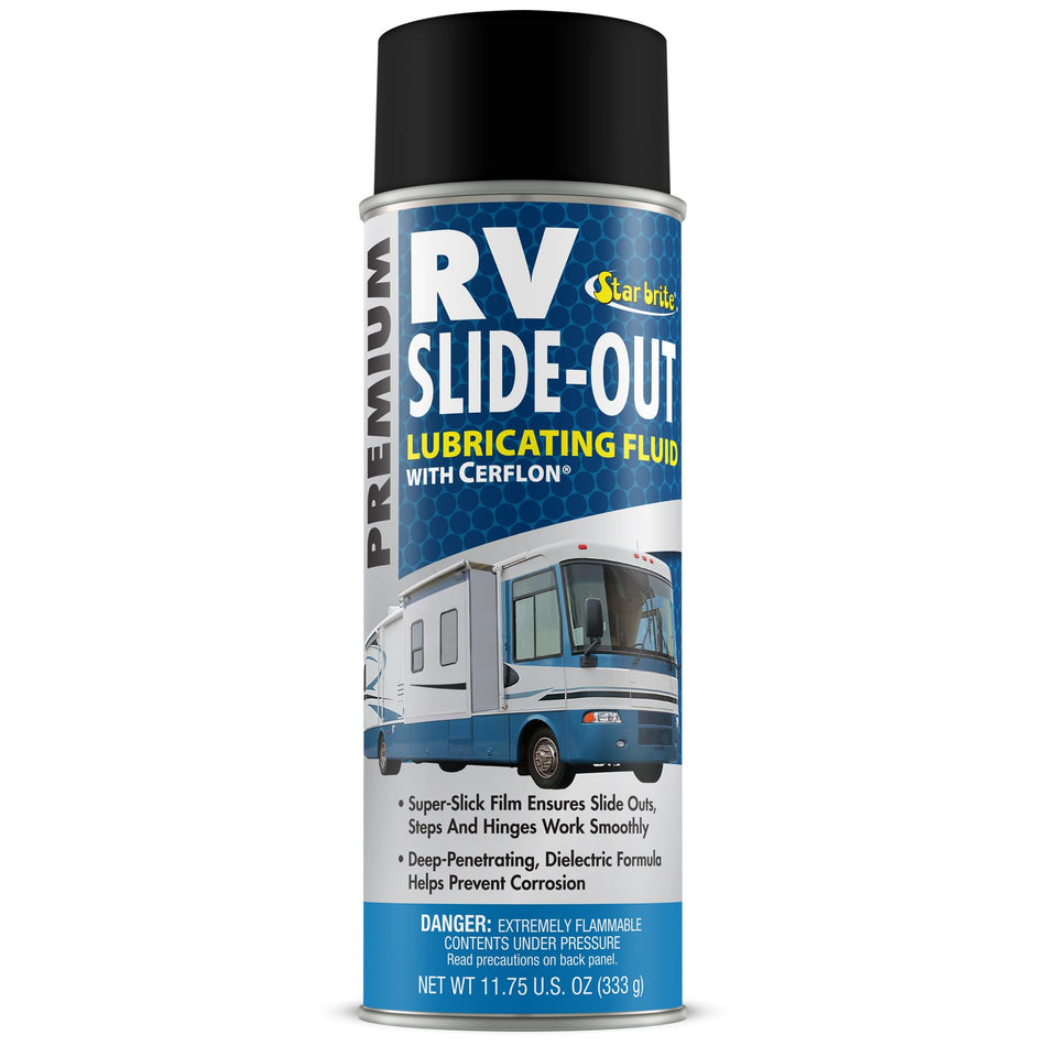 STAR BRITE 078212 RV Slide-Out Lubricating Fluid with Cerflon - Ultra-Slick, Deep-Pen... RV & Camper