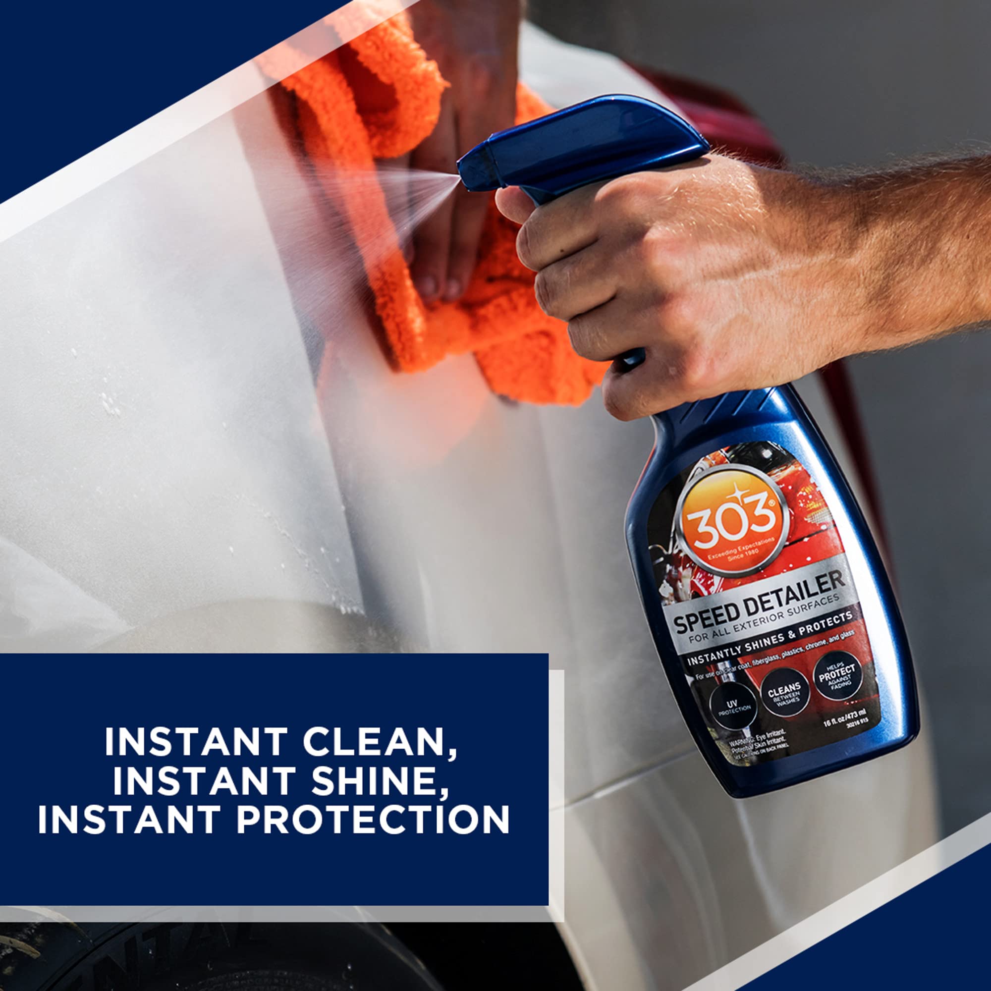 303 Products 303 Products Speed Detailer - For All Exterior Automotive Surfaces - Instantly Shines And - Outdoor-Depot.us