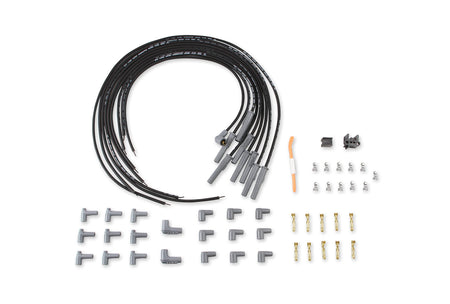 MSD MSD 31193 Black, 8.5mm Super Conductor 8-Cylinder Multi-Angle, Universal - Outdoor Depot