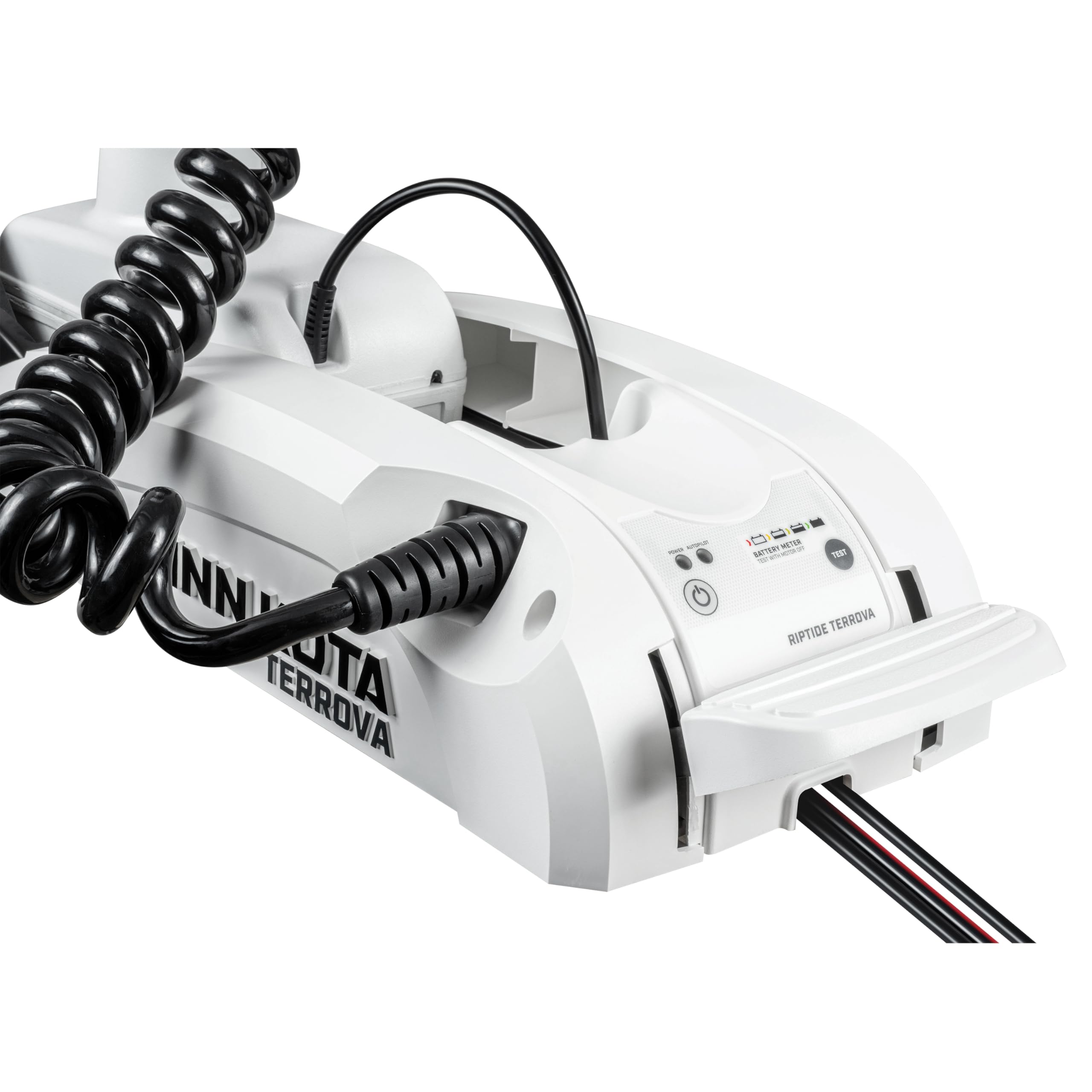 Minn Kota Minn Kota Riptide Terrova Bow-Mount Electric Trolling Motor with GPS, Spot-Lock – 112 Lb. Thrust, - Outdoor Depot