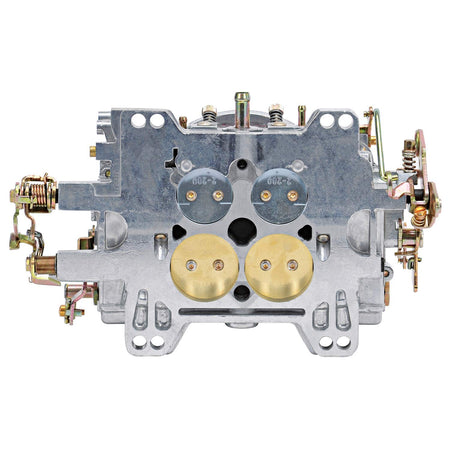 Edelbrock Edelbrock 1905 AVS2 Series Carburetor 650 cfm Square Flange Non-EGR Manual Choke Satin AVS2 Series - Outdoor Depot