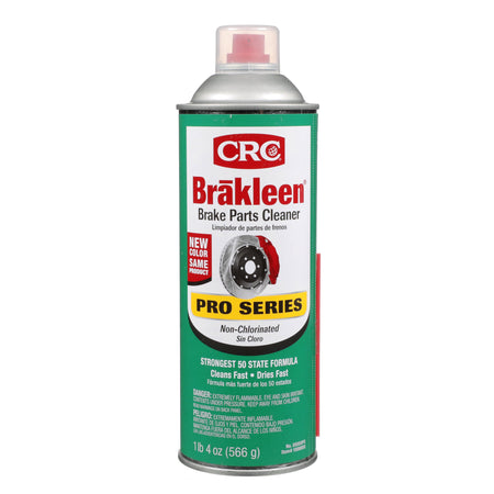 CRC CRC Brakleen 1003663 Brake Cleaner Spray BPC Pro Series Non-Chlorinated 50 State Formula, 20 oz, [1 Pack] - Outdoor Depot