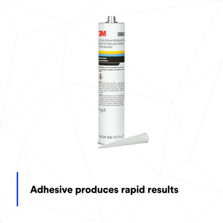 3M 3M Auto Glass Urethane Windshield Adhesive, 08693, Medium Viscosity, High-Strength, Fast-Curing, 310 - Outdoor-Depot.us