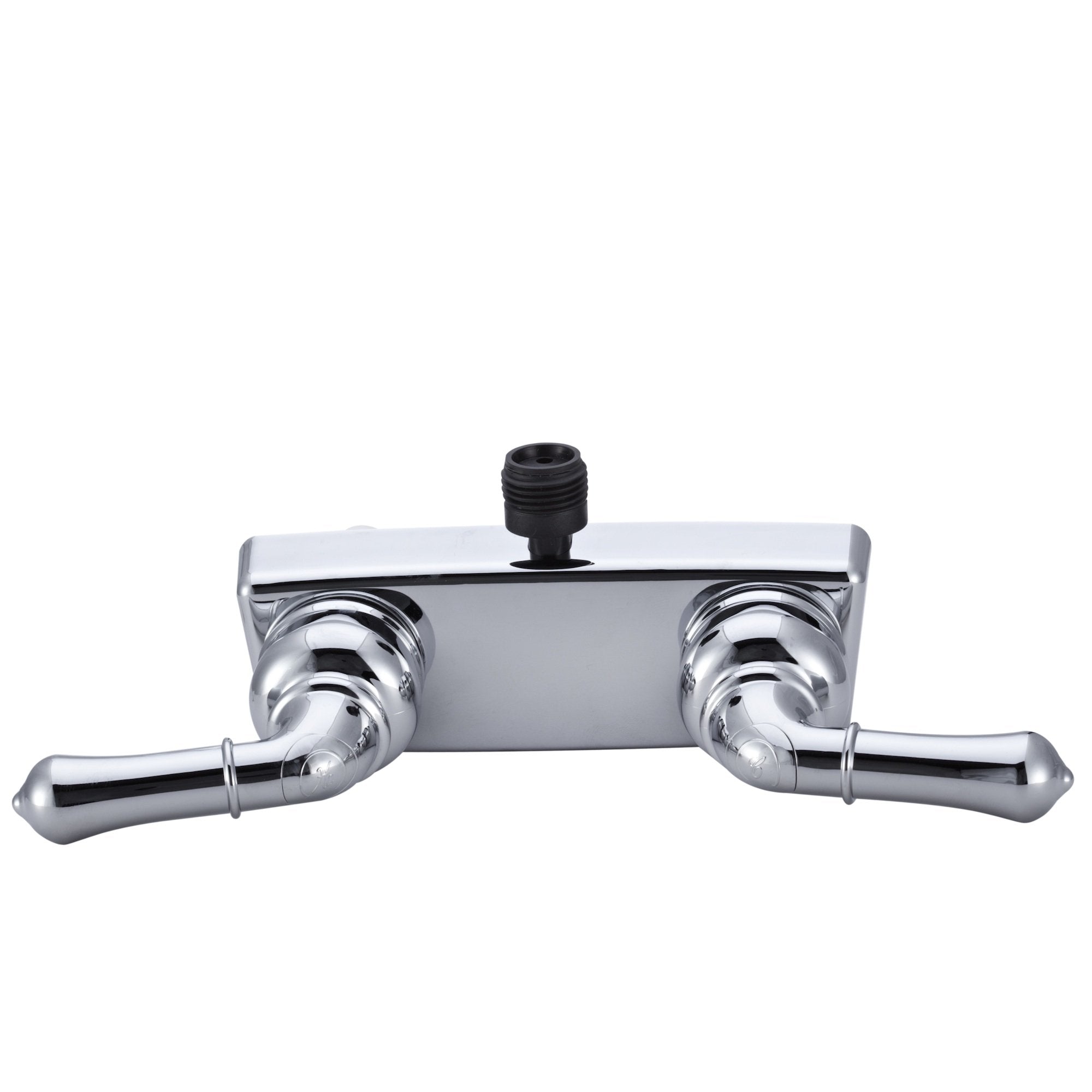 Dura Faucet Dura Faucet DF-SA100C-CP RV Shower Faucet Valve Diverter with Classical Handles (Chrome) - Outdoor Depot
