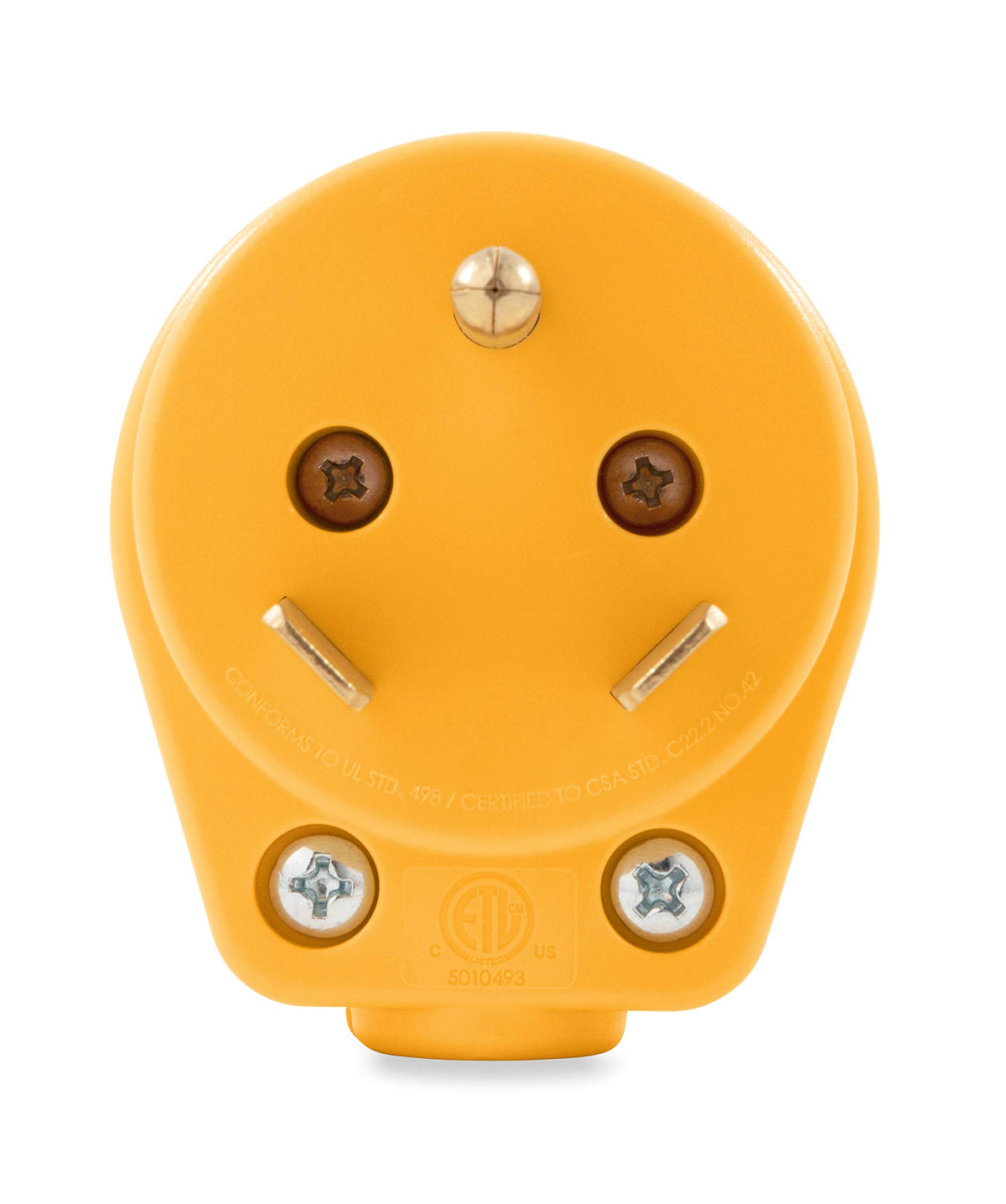 Camco Camco Power Grip RV Mini Replacement Plug - Attach 30 Amp RV Plug to Existing 30 Amp RV Extension Cord - Outdoor Depot
