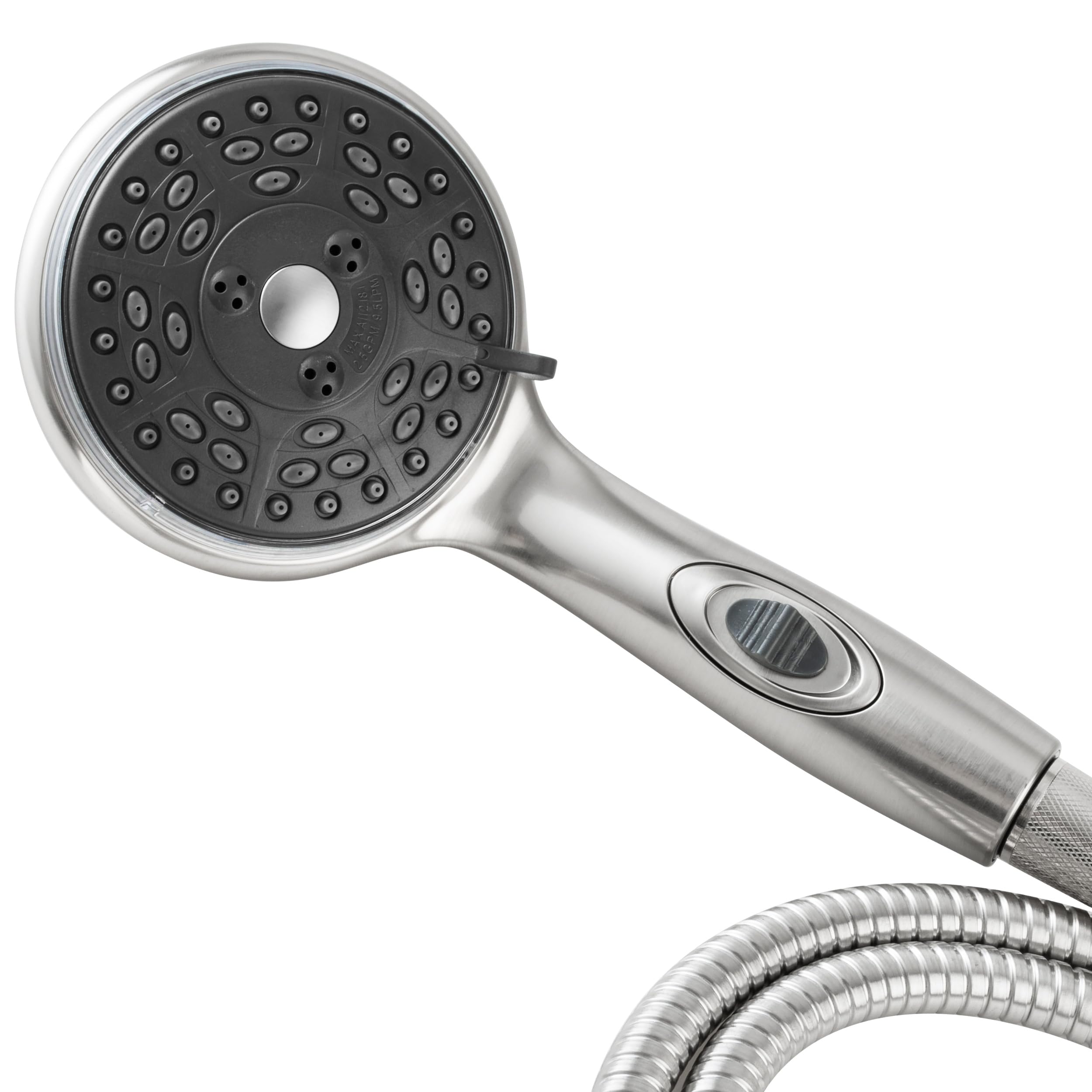 Dura Faucet Dura Faucet Premium RV Handheld Shower Wand with Eco-Friendly On/Off Switch (Brushed Satin - Outdoor Depot