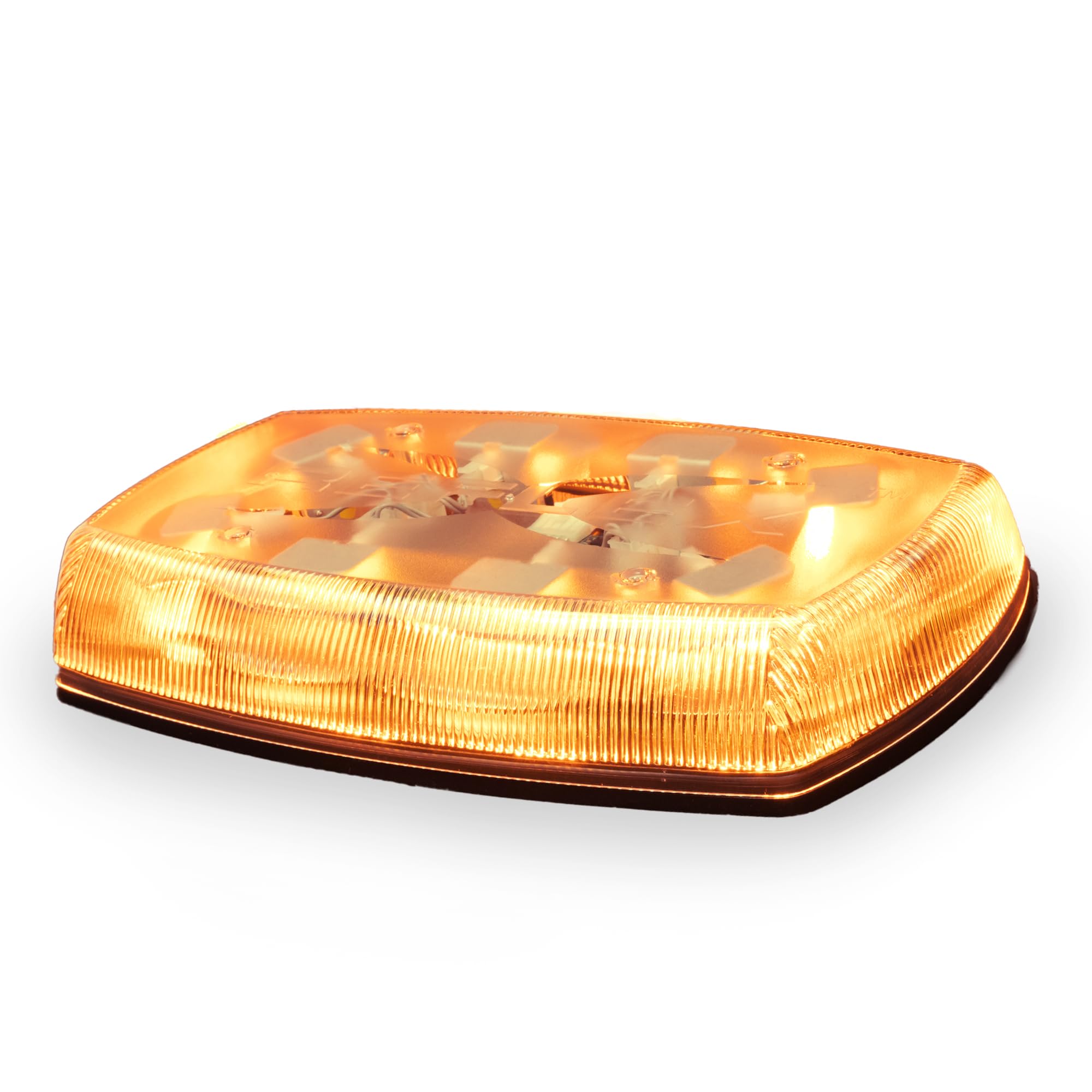 ECCO ECCO LED Mini Bar Amber 15 Inch Roof Top Light Bar 12V 24V for Cars Trucks Snow Plow Vehicles Warning - Outdoor Depot