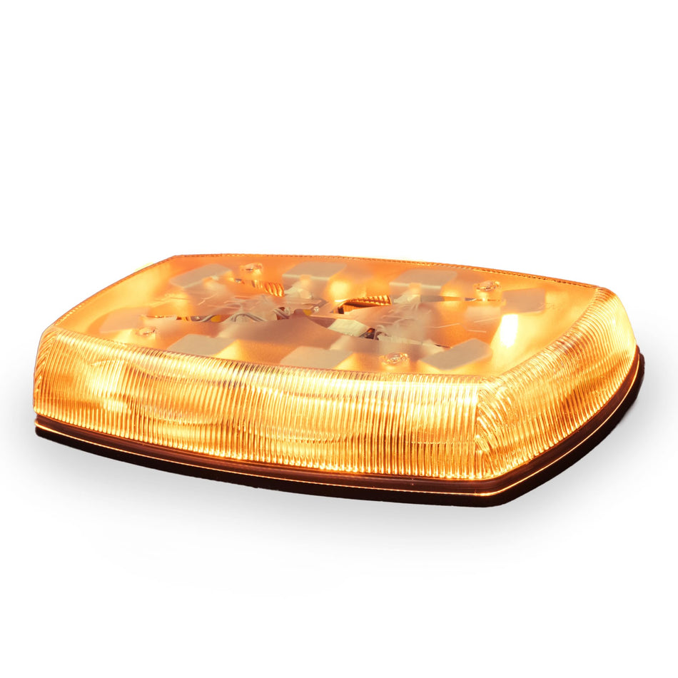 ECCO ECCO LED Mini Bar Amber 15 Inch Roof Top Light Bar 12V 24V for Cars Trucks Snow Plow Vehicles Warning - Outdoor Depot