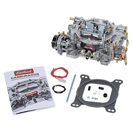 Edelbrock Edelbrock 1906 AVS2 Carburetor 650 CFM With Electric Choke, Satin Finish - Outdoor Depot