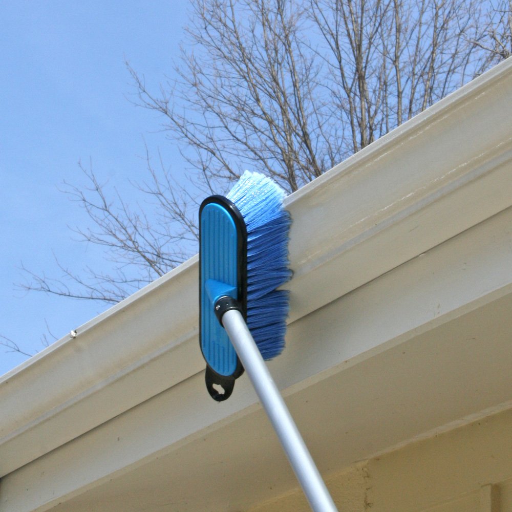 Mr. Long Arm Mr. Long Arm Mr. LongArm 0405 Soft Flow-Thru Brush Blue - Outdoor Depot