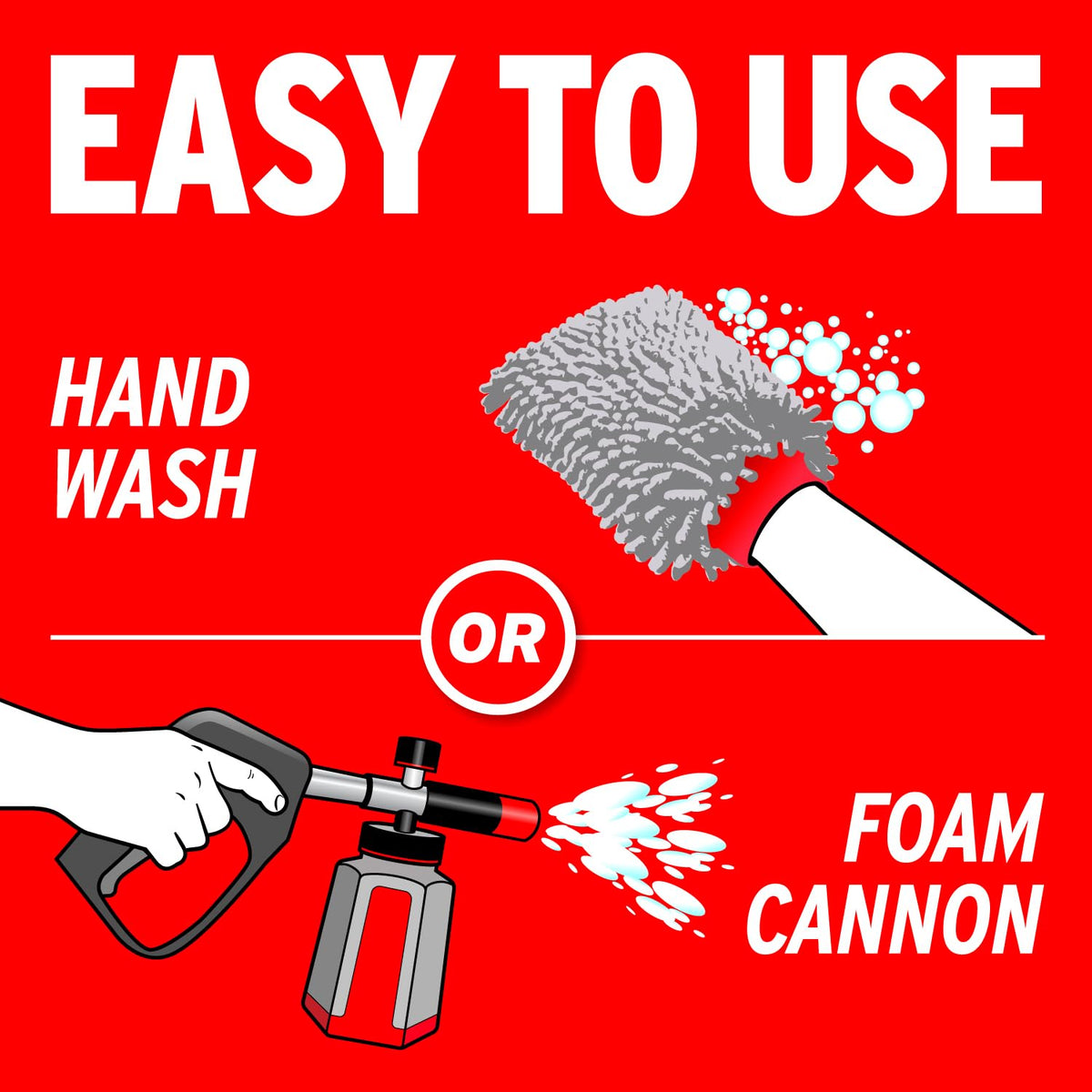 Mothers Mothers Triple Action Foam Wash, 100 oz. — pH Balanced, Eco-Friendly, Super-Sudsy, Foam Cannon, - Outdoor Depot