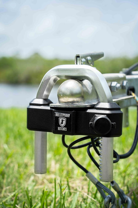 BulletProof Hitches BulletProof Hitches - Extreme Duty Trailer Coupler Lock - Universal Trailer Lock with 1" - Outdoor Depot