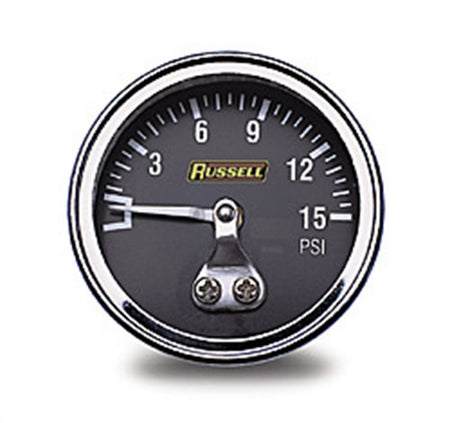 Edelbrock Russell Athletic - RUS-650350 Fuel Pressure Gauge - Outdoor Depot
