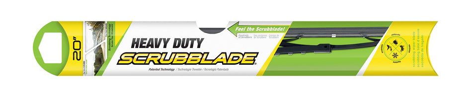 Scrubblade Scrubblade SB2000 Premium All-Season Windshield Wiper Blade, 20" (Pack of 1) - Outdoor Depot