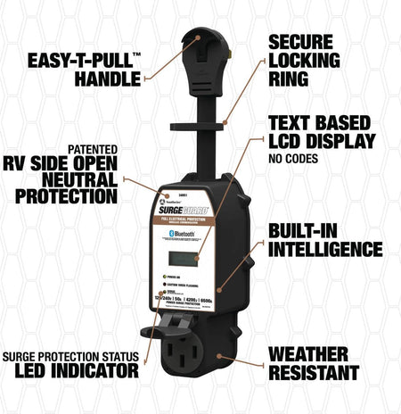 Southwire 50A Wireless Surge Guard Portable Surge Protector - Outdoor-Depot.us
