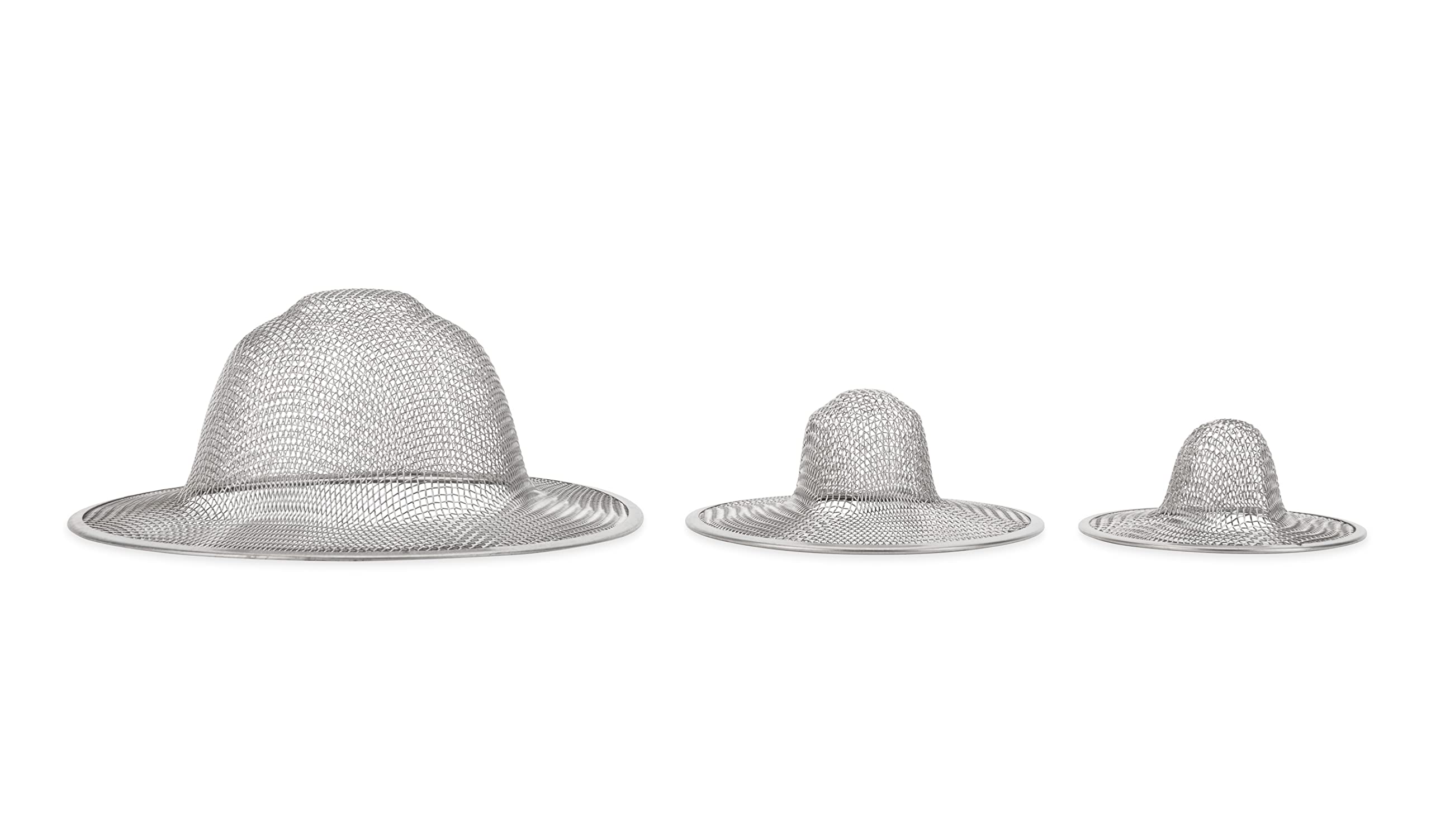 Camco Camco Sink and Shower Drain Strainers | Designed to Keep Food and Hair Out of Plumbing | 3-Pack (42273) - Outdoor Depot