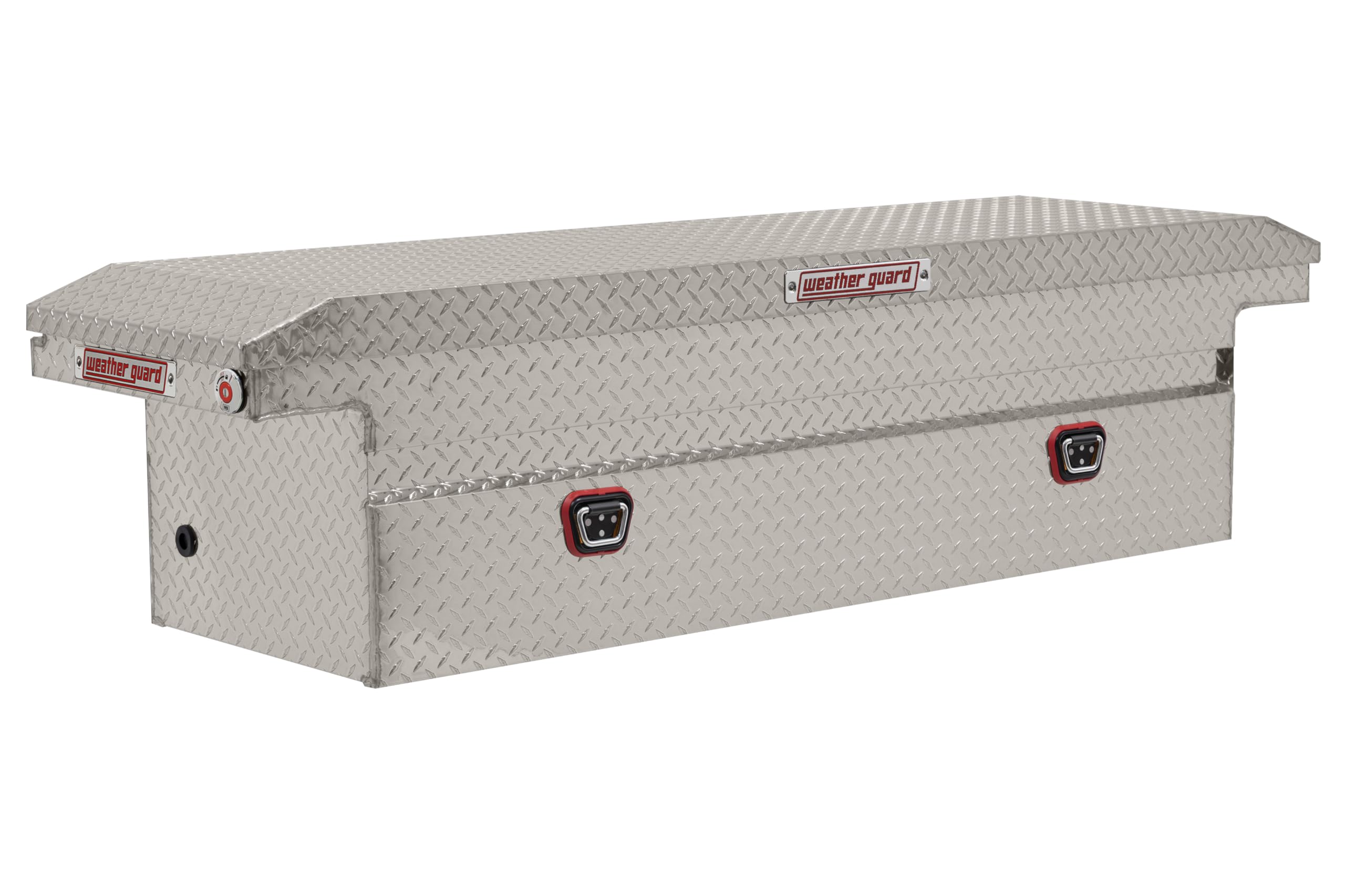 Weather Guard Weather Guard Model 121-0-04 Saddle Truck Box, Aluminum, For Full Size Trucks, Low Profile, - Outdoor Depot