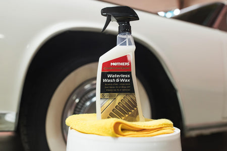 Mothers Mothers California Gold Waterless Wash & Wax, 24 oz. — Quick & Easy Car Care Without Water, Spray On - Outdoor Depot