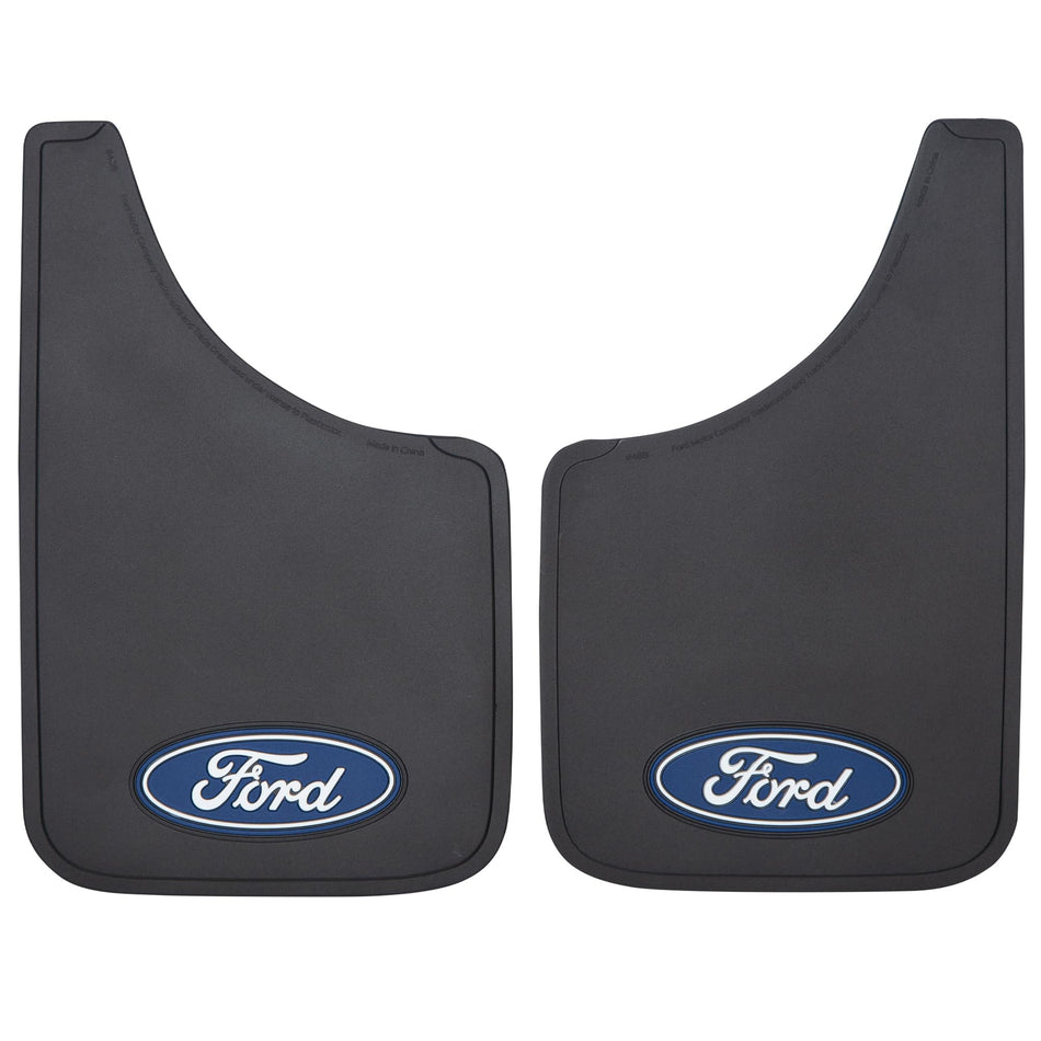 Plasticolor Ford Blue Oval Easy Fit Mud Guard - Set of 2 - Outdoor Depot