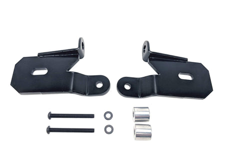 KC KC HiLiTES 7318 A-Pillar Black Light Mount Brackets - Jeep Wrangler JL - Outdoor Depot