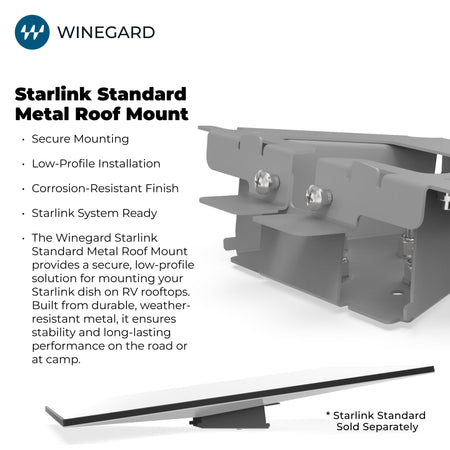 Winegard Winegard Company Starlink Standard Metal Roof Mount - Outdoor Depot