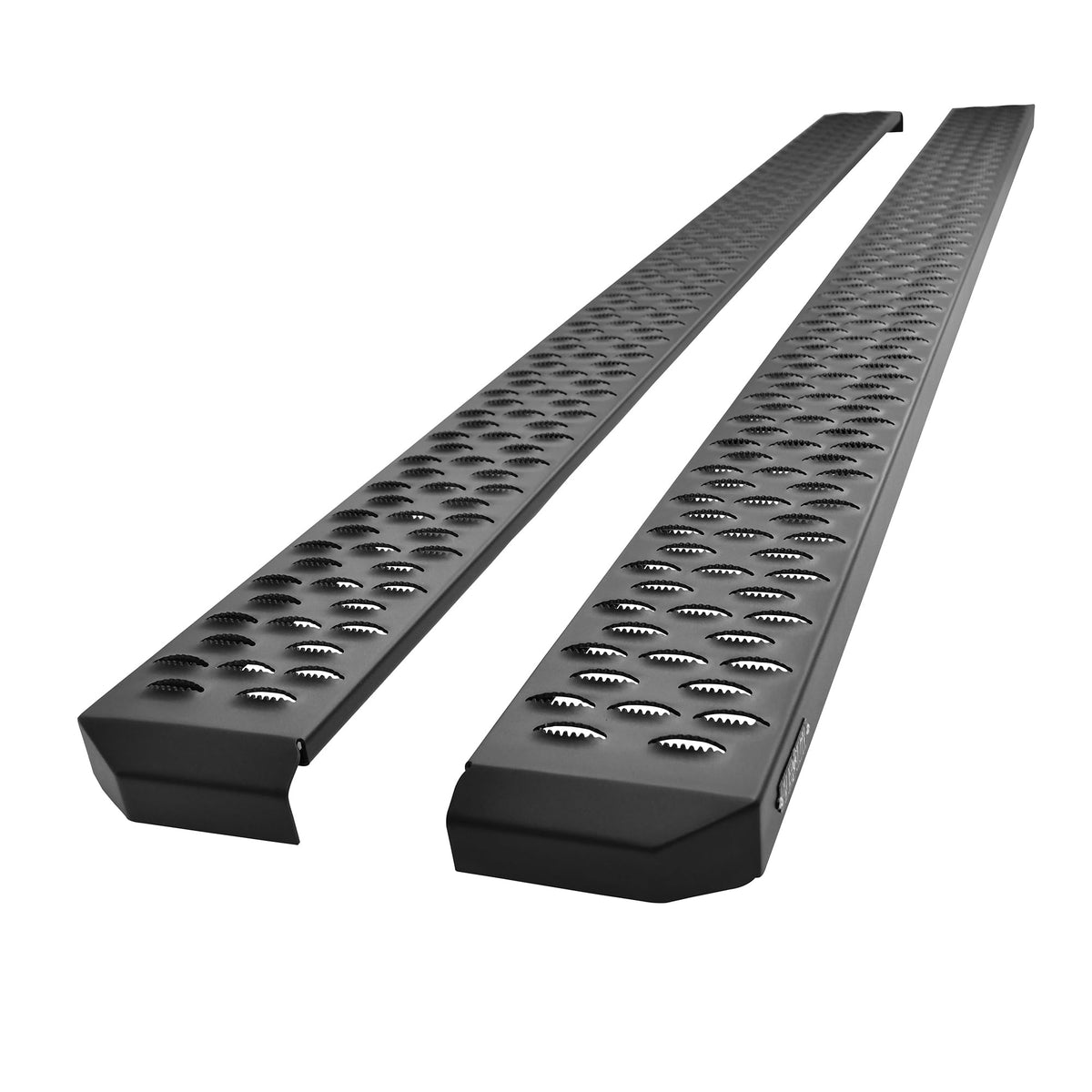 Westin Westin 27-74745 Grate Steps Running Boards 90 in. Textured Black Pair (Required Mounting Kit Sold - Outdoor Depot
