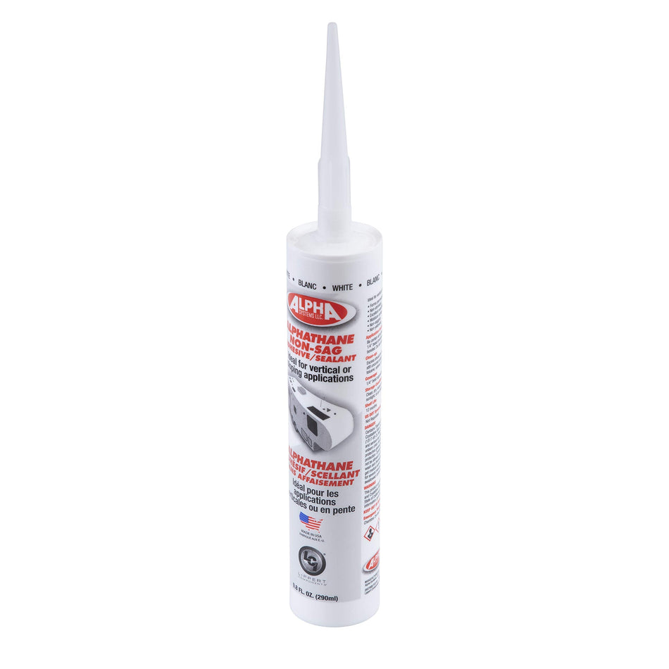 5160 ALPHATHANE Non-Sag Sealant for 5th Wheel RVs, Travel Trailers and Motorhomes
