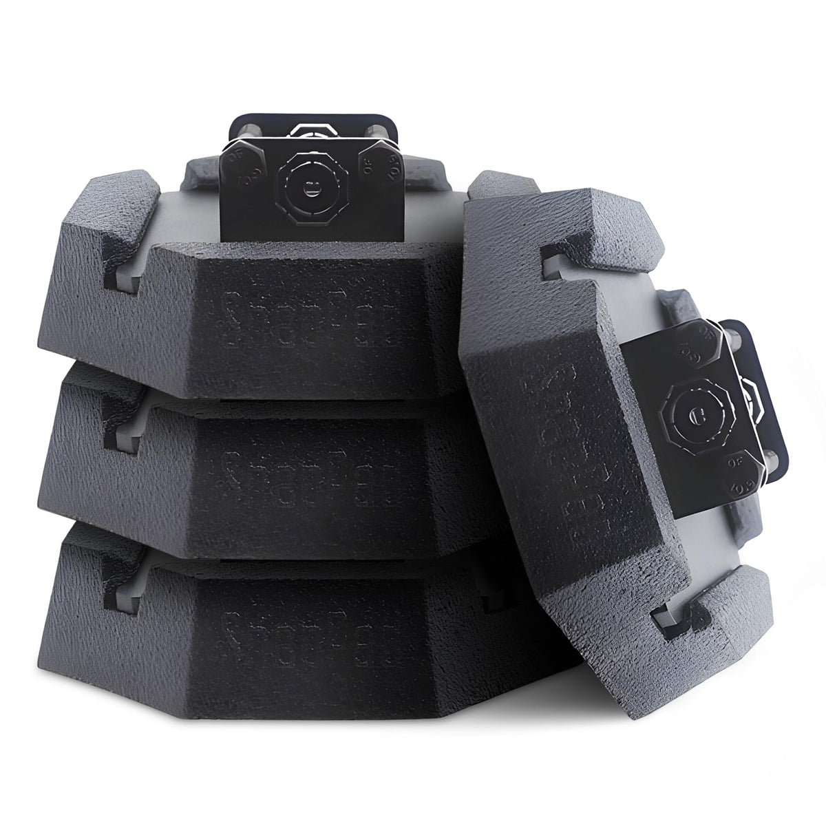 SnapPad SnapPad SnapJack™ SJ (Pack of 4) | Two-Point Trailer Jack Stands Featuring 5.5" Metal Foot | Adds - Outdoor Depot