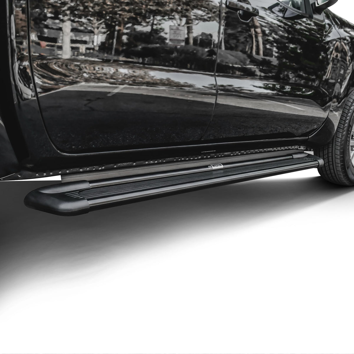 Westin Westin 27-6135 Sure-Grip Running Boards Aluminum Black Pair 79 in. (Required Mounting Kit Sold - Outdoor Depot