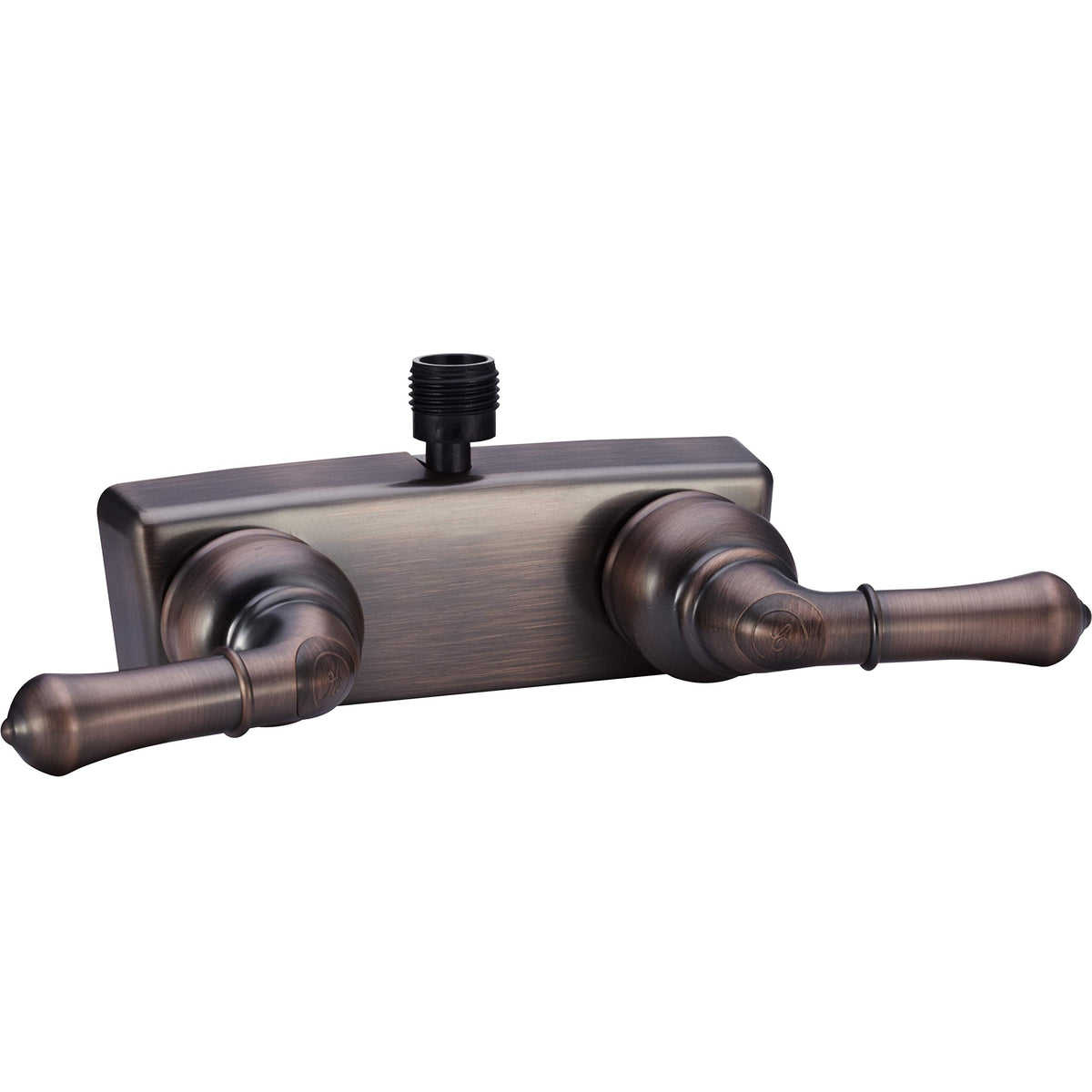 Dura Faucet Dura Faucet (DF-SA100C-ORB) RV/Motorhome Shower Faucet Valve Diverter with Easy Turn Handles - Outdoor Depot
