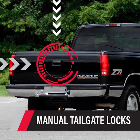 Pop & Lock Pop & Lock PL1050 Black Manual Tailgate Lock for Chevy/GMC - Outdoor Depot
