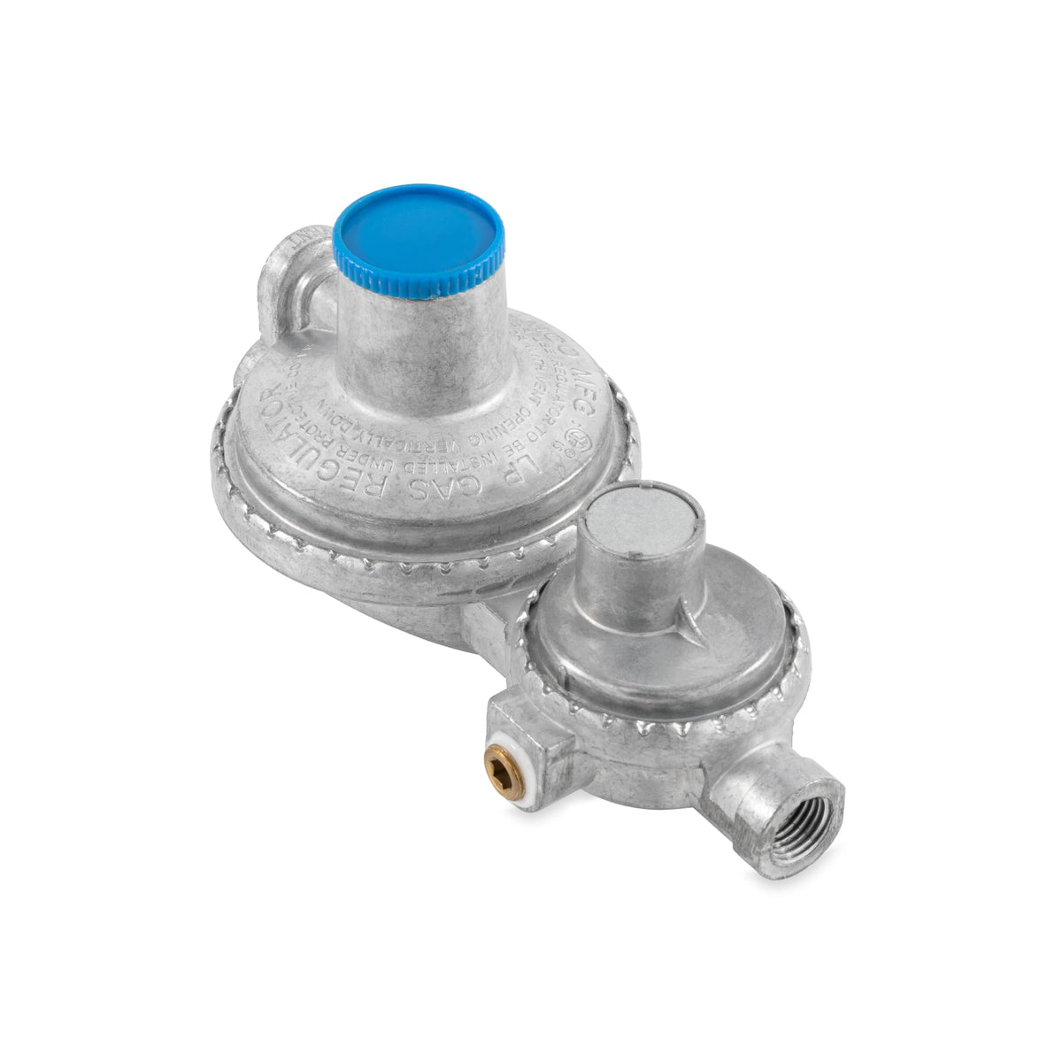 Camco Camco Vertical Two Stage Propane Regulator - Compatible with 20 lb or 30 lb Propane Tanks with ACME - Outdoor Depot