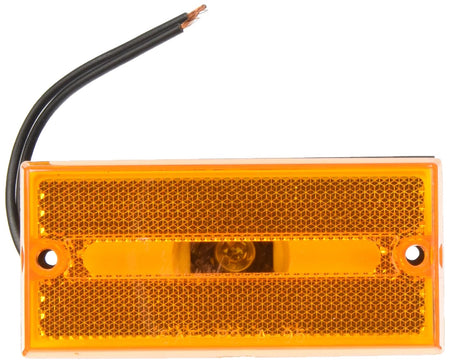 Perterson Peterson Manufacturing V132A Amber Rectangular Clearance/Side Marker Light - Outdoor Depot