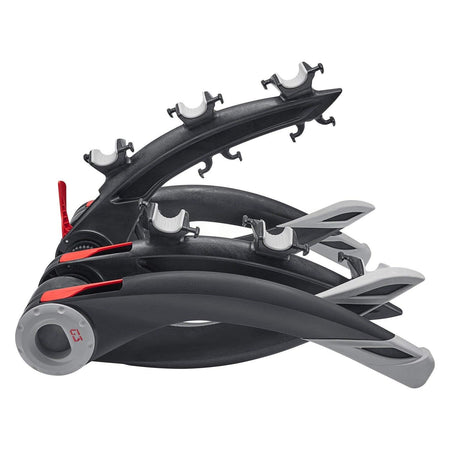 G3 Car Bike Rack Trunk Hatch Mount Holds 3 Bikes Frame Clamp Non-Foldable Aluminum Black G3 Bike Rack - Outdoor Depot