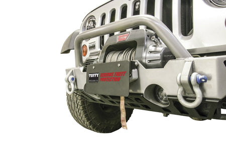Tuffy Tuffy Security Products - Universal | Flip-Up License Plate Holder | Hawse Fairlead - Outdoor Depot