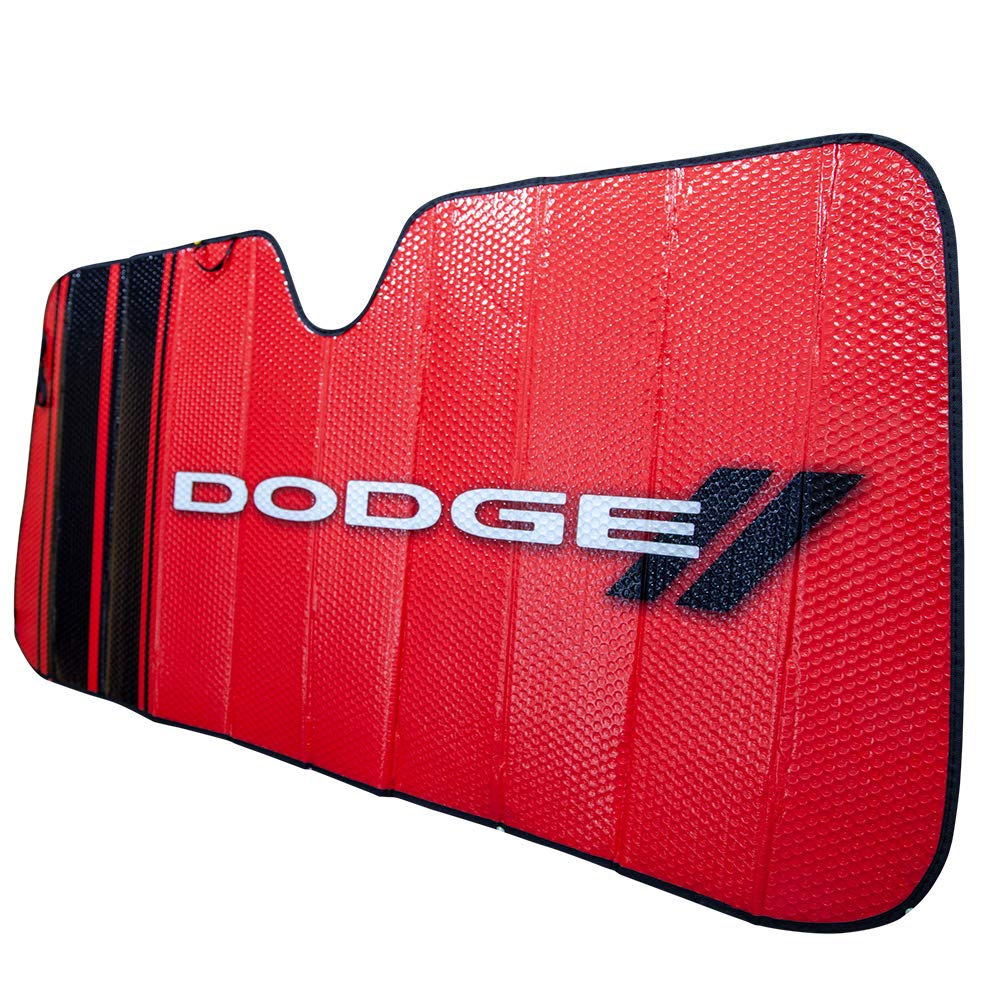 Plasticolor Plasticolor 003705R01 Dodge Red Windshield Sunshade - Outdoor Depot