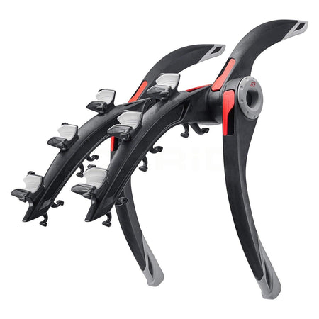 G3 Car Bike Rack Trunk Hatch Mount Holds 3 Bikes Frame Clamp Non-Foldable Aluminum Black G3 Bike Rack - Outdoor Depot