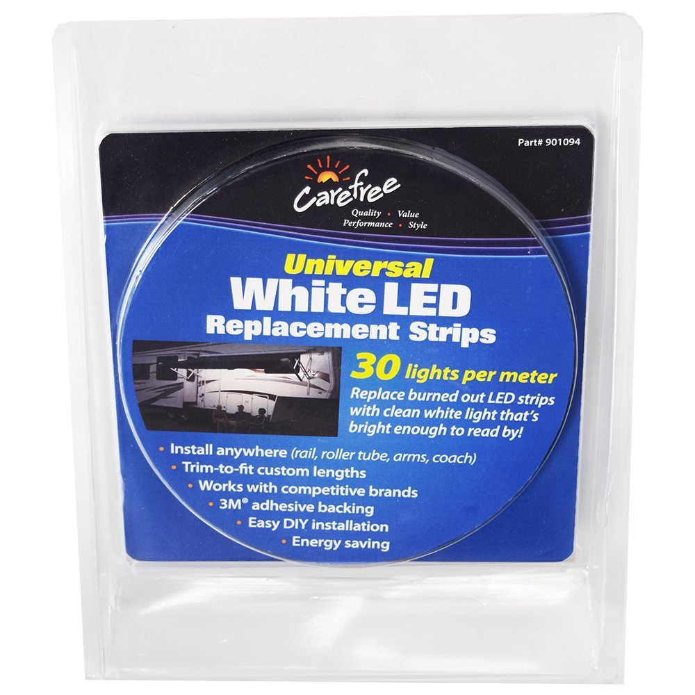 CAREFREE Carefree 901092 Universal White LED 30 LPM Replacement LED Light Strip for RV Awnings,1 Pack - Outdoor Depot