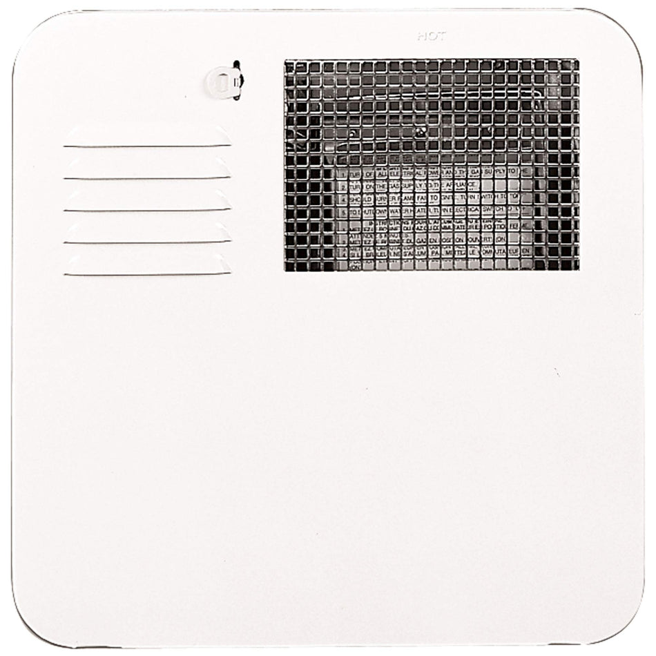 SUBURBAN MFG 6261APW Suburban  Polar White Water Heater Door RV & Camper