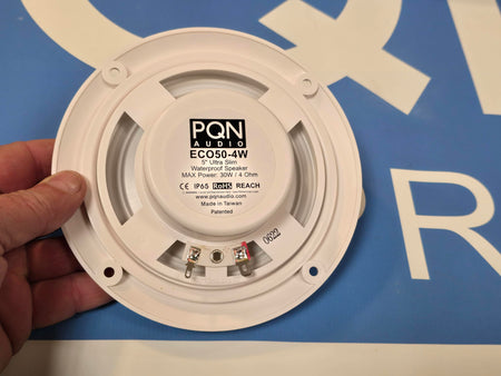PQN Audio PQN Audio ECO50-4W Waterproof Marine Speakers - RV, Camper, Boat, Wall and Floor Outdoor Speakers - Outdoor Depot