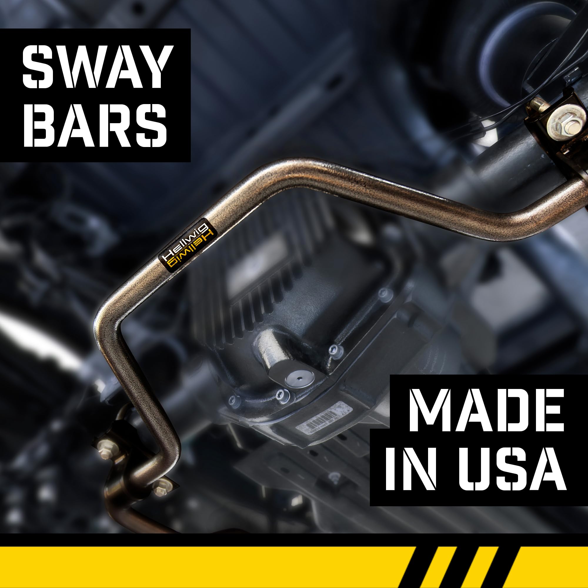 Hellwig Hellwig 7709 Solid, Heat Treated Chromoly, 7/8" Rear Sway Bar - Outdoor Depot