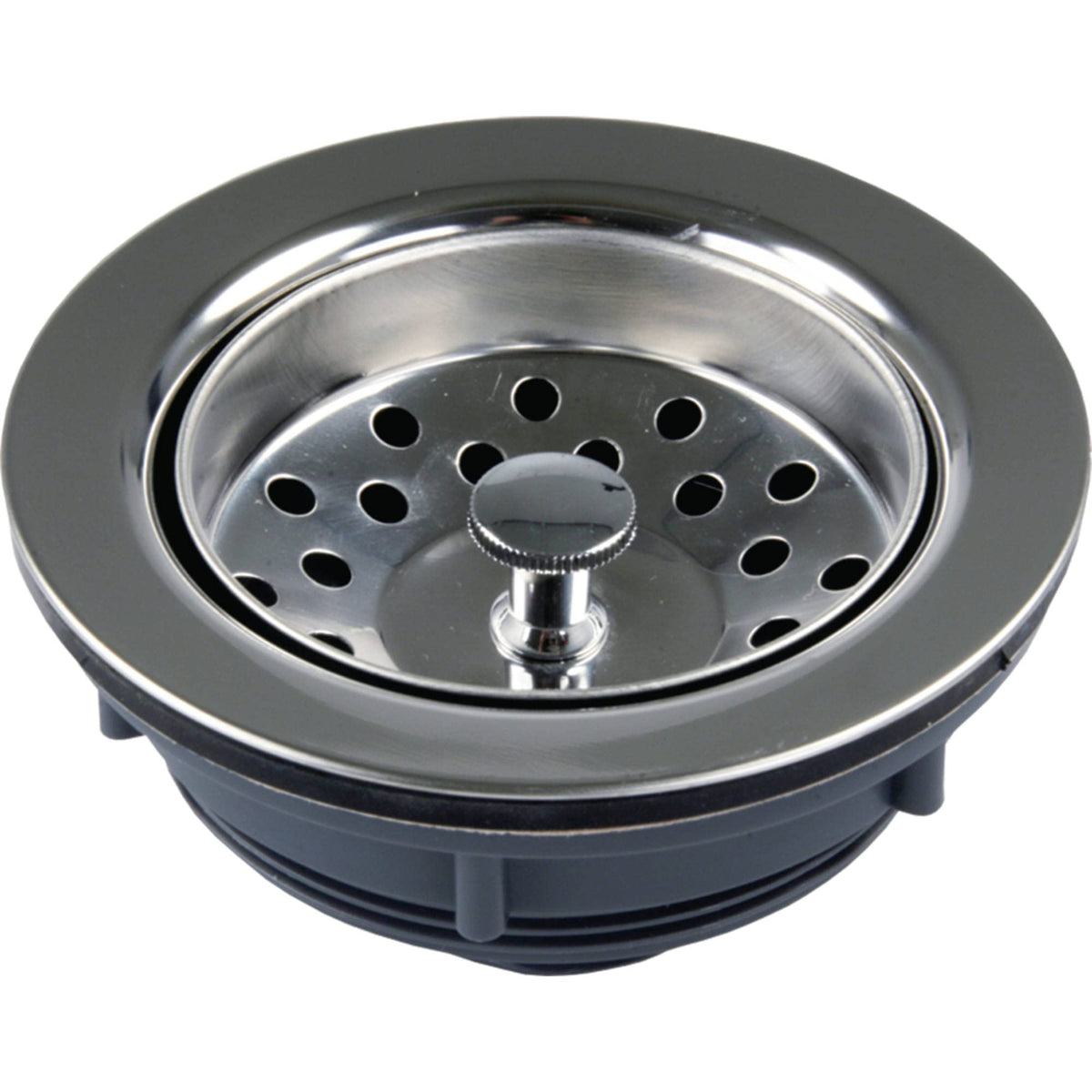 JR Products JR Products 95285 Large Kitchen Strainer - Chrome - Outdoor Depot