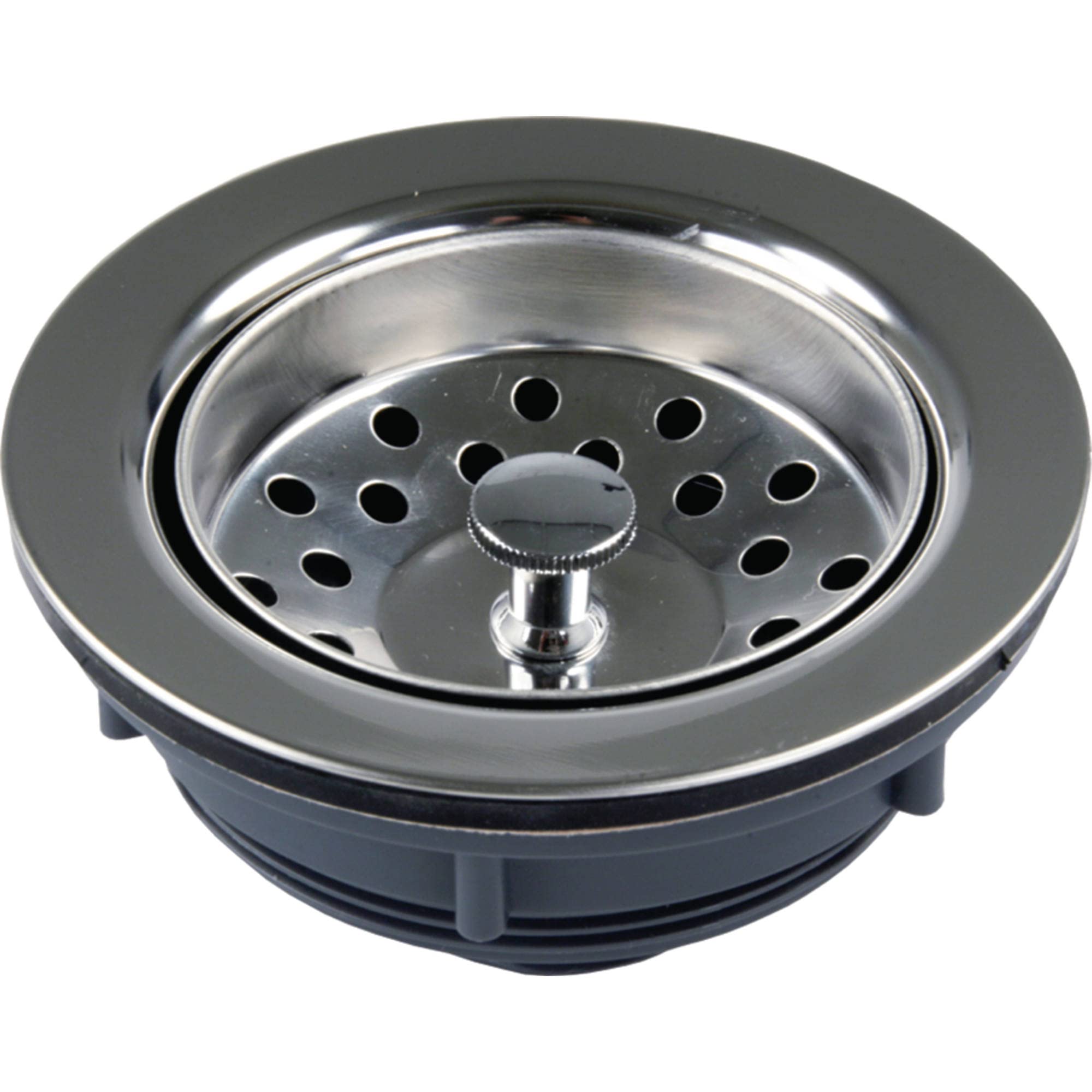 JR Products JR Products 95285 Large Kitchen Strainer - Chrome - Outdoor Depot