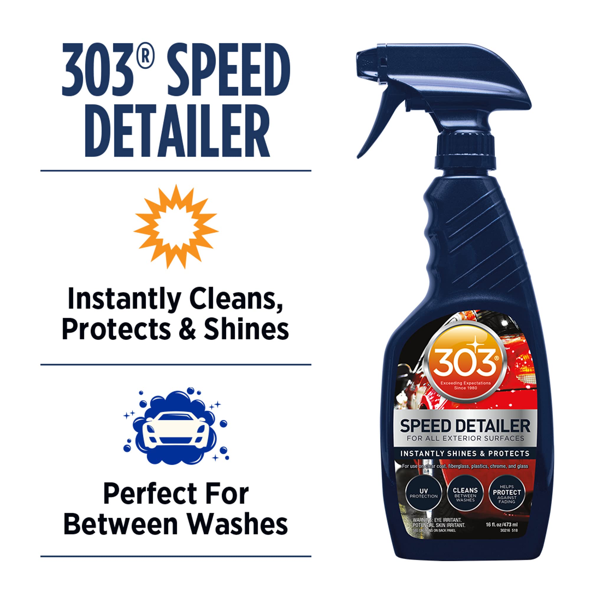 303 Products 303 Products Speed Detailer - For All Exterior Automotive Surfaces - Instantly Shines And - Outdoor-Depot.us