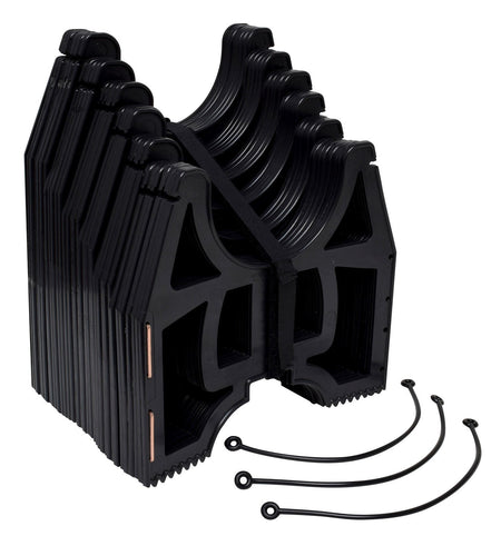 Valterra Valterra S1500 Slunky RV Drainage Hose Support, 15 ft., Black - Outdoor Depot