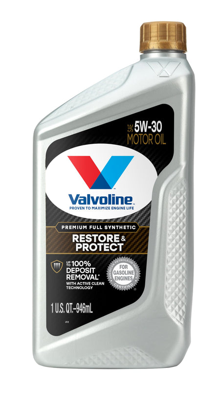 Valvoline Valvoline Restore & Protect Full Synthetic 5W-30 Motor Oil 1 Quart - Outdoor Depot