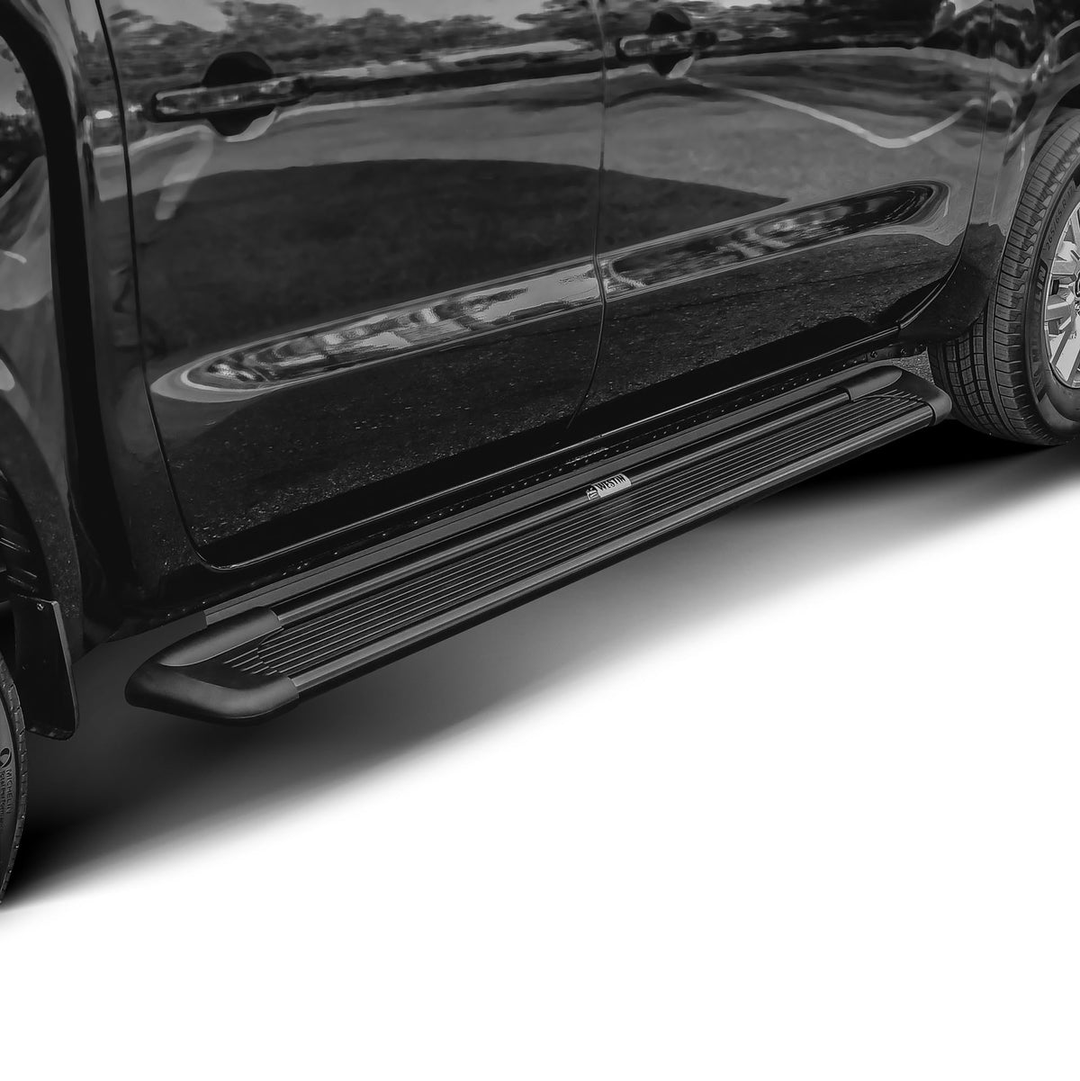 Westin Westin 27-6135 Sure-Grip Running Boards Aluminum Black Pair 79 in. (Required Mounting Kit Sold - Outdoor Depot